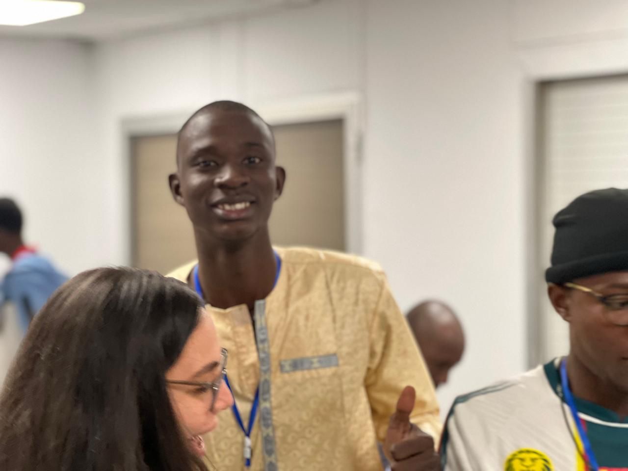 &Eacute;tudiants internationaux souriants iTeam University Tunis