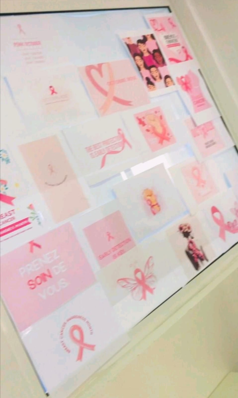 Sensibilisation au cancer du sein