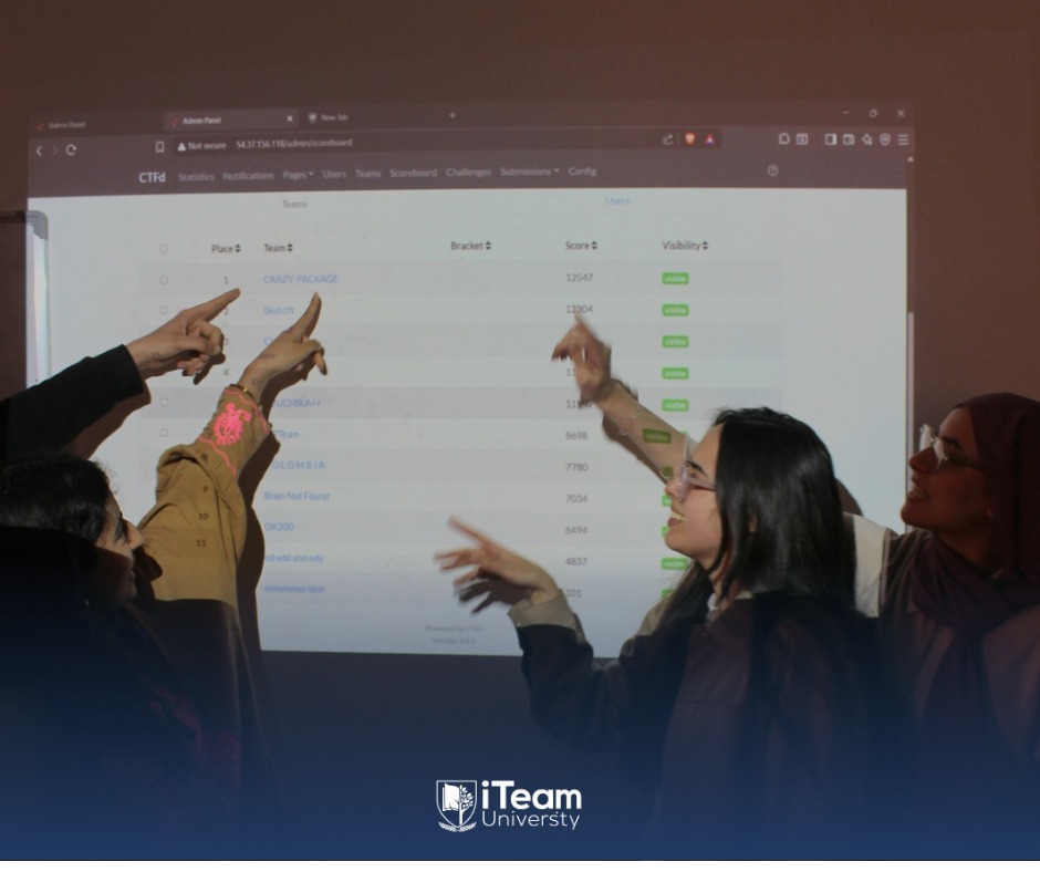 Campus iTeam University &agrave; Tunis - formation d'ing&eacute;nieurs en s&eacute;curit&eacute; des syst&egrave;mes informatiques et r&eacute;seaux, master cybers&eacute;curit&eacute; et p&eacute;dagogie par projet